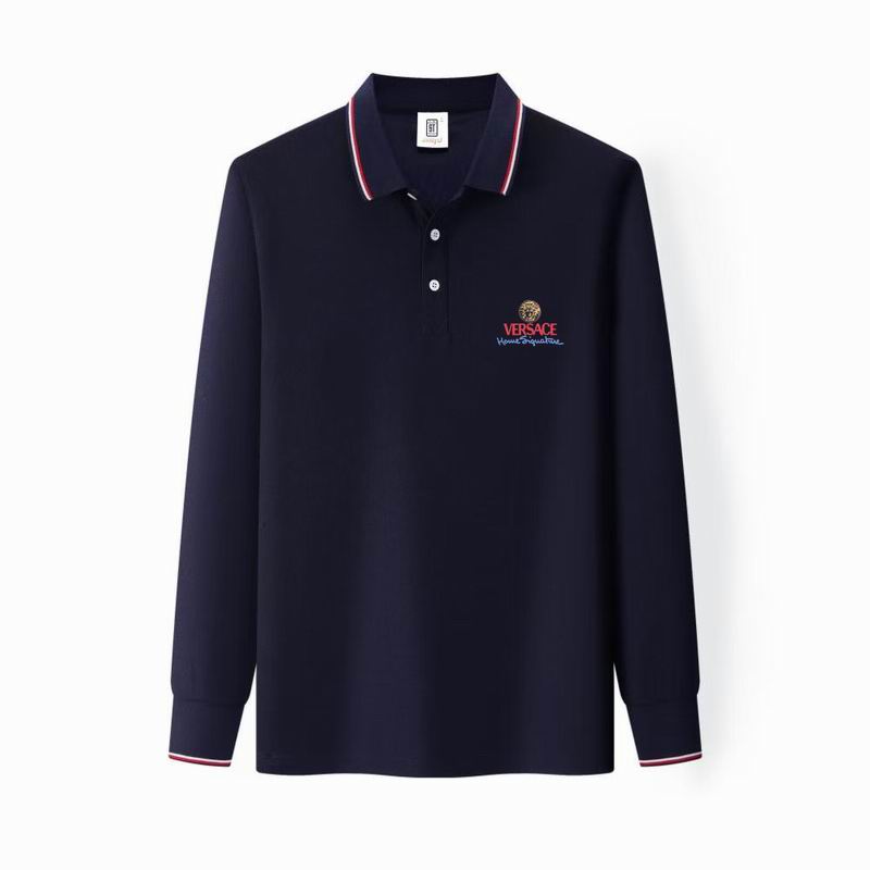 Versace long-sleeve POLO shirts-V1906P